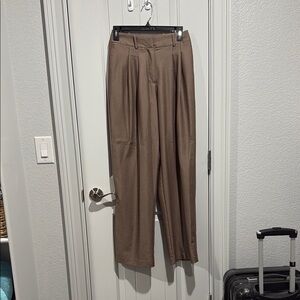 Elegant Women's Brown Trousers